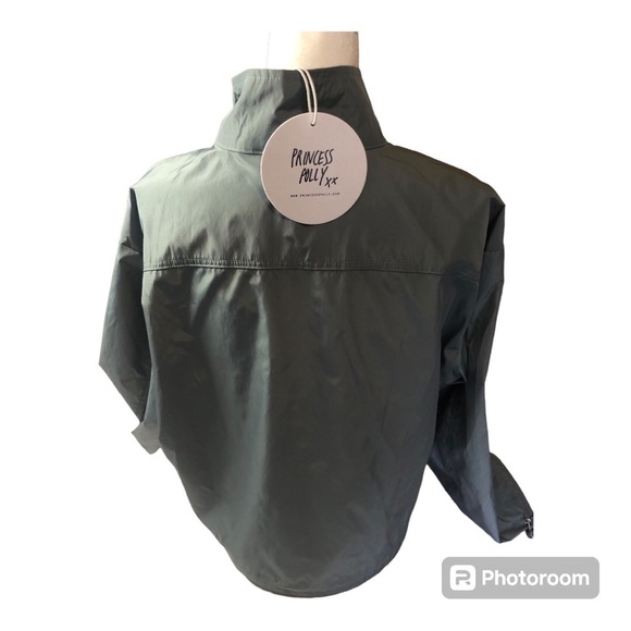 Princess Polly Blandfield Windbreaker Jacket | Size 4 | NWT | $62 MSRP - Picture 4 of 4